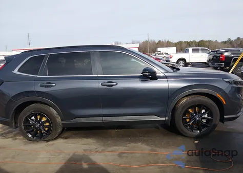 2025 Honda Cr-V Hybrid Sport z USA, uszkodzony, nr VIN 5J6RS5H57SL005142